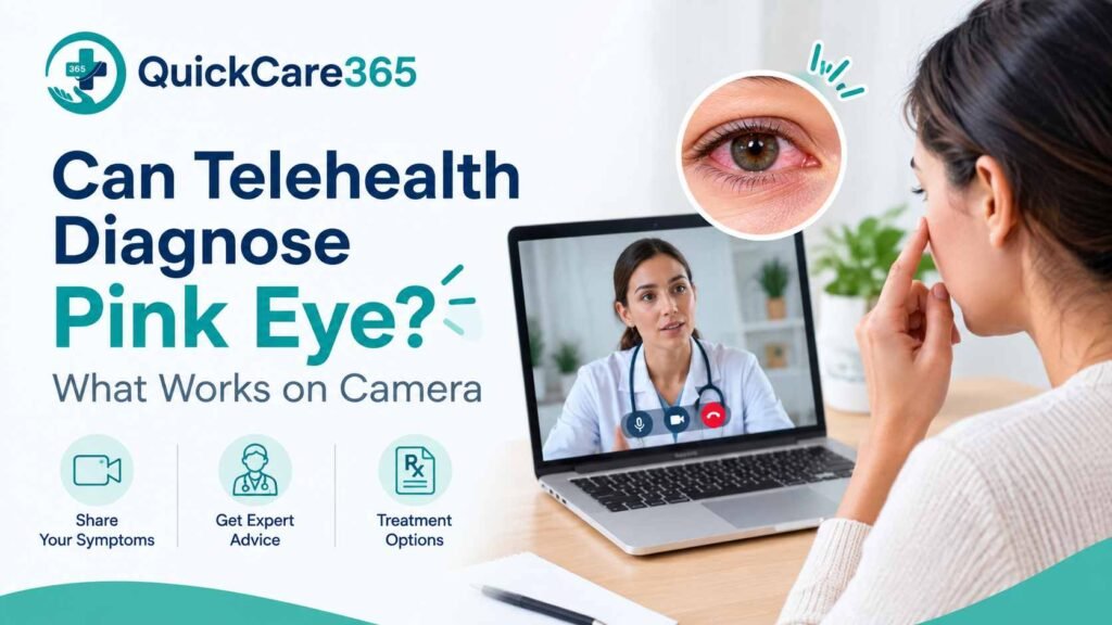 Can Telehealth Diagnose Pink Eye What Works on Camera