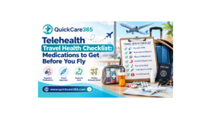 Telehealth Travel Health Checklist: Medications to Get Before You Fly