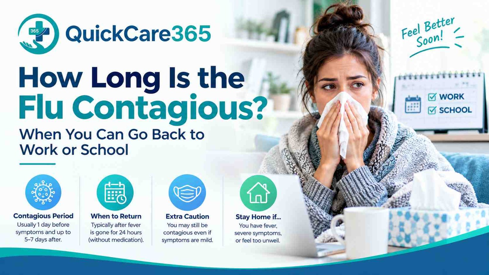 How Long Is the Flu Contagious
